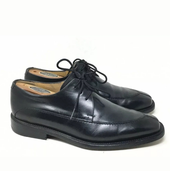 Mezlan Men's Torello Shoes Black Leather 8W - Picture 8 of 8